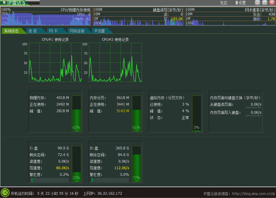 IP雷达5.3 绿色版